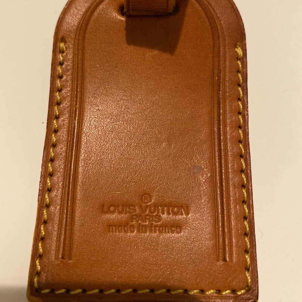 Louis Vuitton Luggage Tag